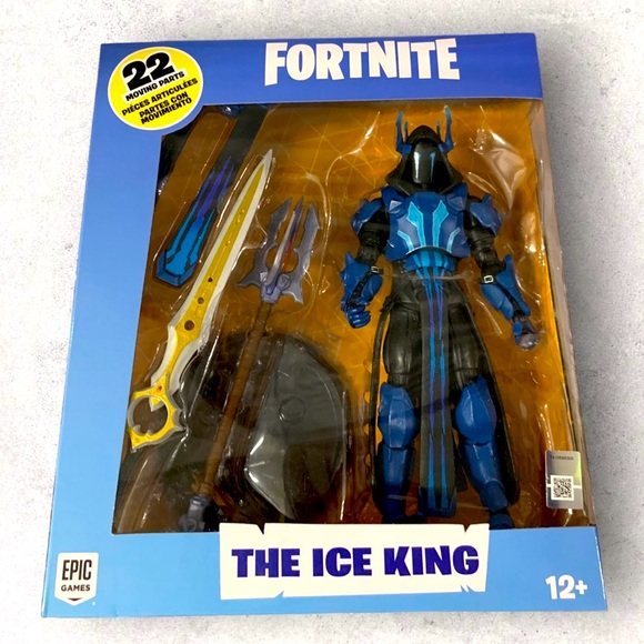 McFarlane Toys Other - New 2019 Fortnite 7inch Articulated The Ice King Figure w/Stand & Accessories